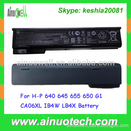 Wholesale Laptop Battery for HP 640 645 655 650 G1 CA06XL IB4W LB4X Rechargeable Battery